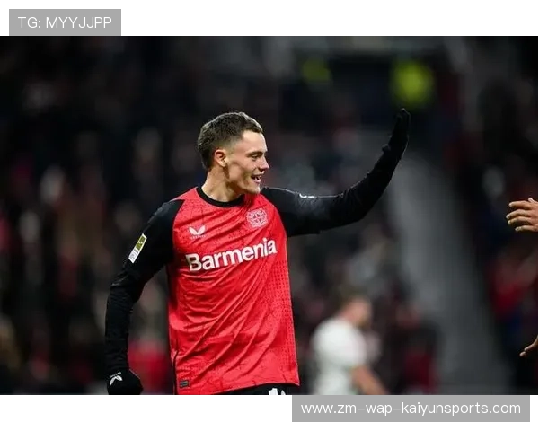 勒沃库森禁区内，维尔茨处理冷静