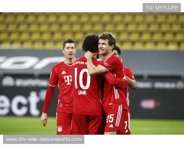 德甲拜仁萨内奔袭半场打进精彩单骑